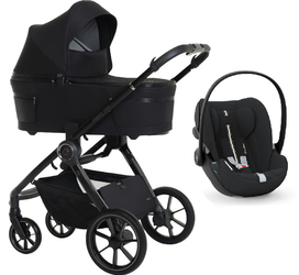 Espiro Yoga 2025 Wózek Głęboko-Spacerowy + Cybex Cloud G I - Size Fotelik Samochodowy
