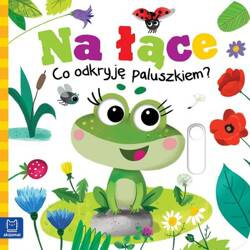 Aksjomat Książeczka Na łące. Co odkryję paluszkiem?
