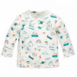 Pinokio Orange Flip Kaftan Wiązany Rozmiar 62 Ecru