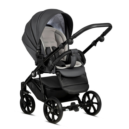 Tutis Viva 4 Leather Wózek Głęboko-Spacerowy 087 Shadow Grey