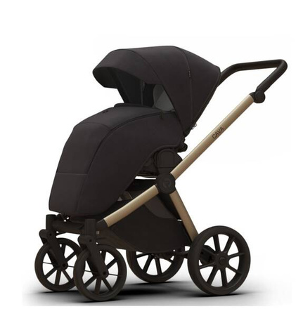 [OUTLET] Riko Cava Wózek Głęboko-Spacerowy 02 Coal