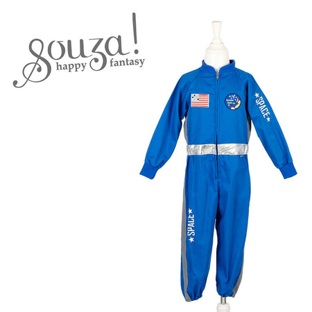 Souza! Kostium kombinezon astronauty Andre niebieski 3-4 lata