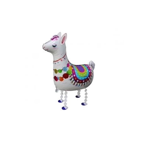 Balon Foliowy 67cm Lama Biały