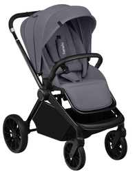 Lionelo Mika Plus Wózek Spacerowy Grey Stone