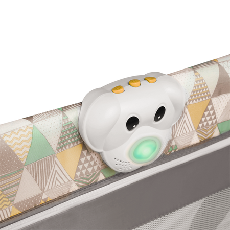 Lionelo Sven Plus Łóżeczko Turystyczne Yellow Scandi