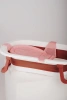 Babyhood BH-323P Składana Wanienka Dziecięca Comfort Czerwona 
