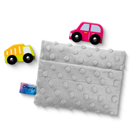 Cherrypad Minky Termofor z Pestek Wiśni Szary