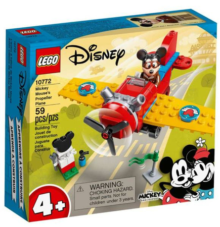 Lego Klocki Samolot Śmigłowy Myszki Miki 10772