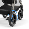Cybex E-Gazelle S Wspomagany Wózek Spacerowy Bliźniaczy Seashell Beige