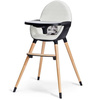 Kinderkraft Finix Krzesełko do Karmienia Ecru