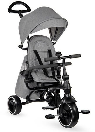Kinderkraft Jazz Rowerek Trójkołowy Grey Melange