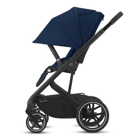 Cybex Balios S Lux Wózek Spacerowy  Navy Blue - Czarna Rama 2022