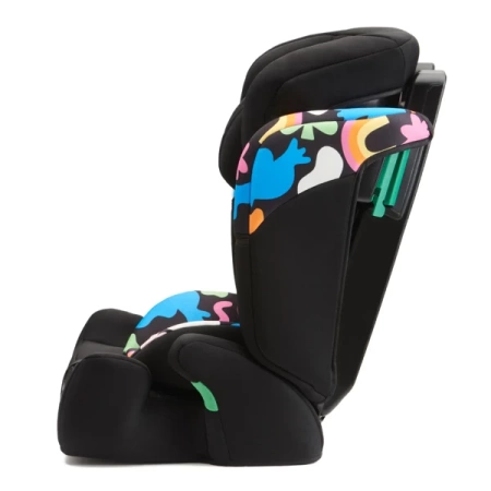 Kinderkraft Comfort Up I-Size Fotelik Samochodowy 9-36 kg Happy Shapes