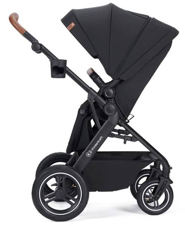 Kinderkraft B-Tour Wózek Głęboko-Spacerowy + Fotelik 0-13 kg Zestaw 3w1 Czarny