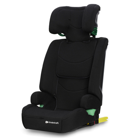 Kinderkraft Safety Fix 2 I-Size Fotelik Samochodowy 9-36 kg Czarny