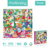 Mudpuppy Puzzle rodzinne Kocie popołudnie 500 elementów 8+
