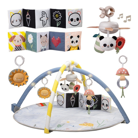 Taf Toys Mata Edukacyjna z Melodią i Światełkami – Melody Bloom Gym