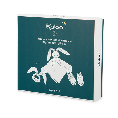 Kaloo Zestaw Prezentowy 3w1 Królik Niebieski Kolekcja Lapinoo