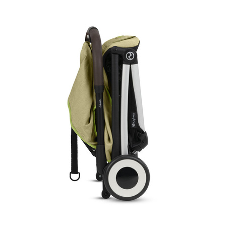 Cybex Orfeo Wózek Spacerowy Rama Srebrna Nature Green + Pałąk