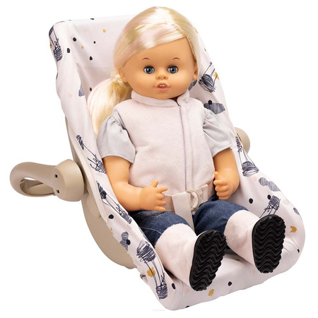 Skrallan Fotelik samochodowy Dla Lalek Nauka Bezpieczeństwa