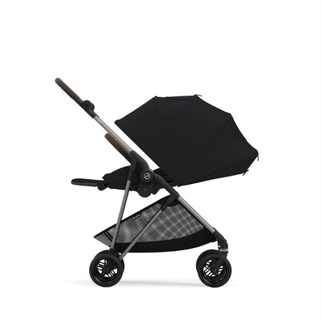 Cybex Melio  Wózek Głeboko-Spacerowy Magic Black + Cloud G I-Size