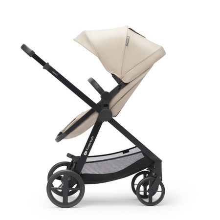 [OUTLET] Kinderkraft Newly Mink Pro 3w1 Wózek Głęboko-Spacerowy + Fotelik Samochodowy 0-13kg Sand Beige