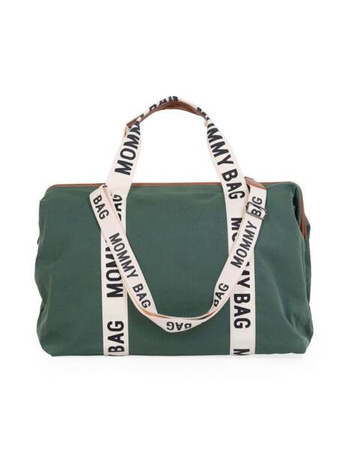Childhome Torba Mommy Bag Signature Zielona