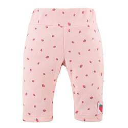 Eevi STRAWBERRY&LOVE Leginsy Dziecięce Koralowe w Truskawki 104