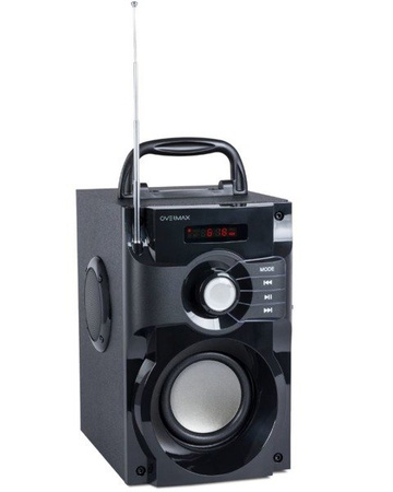 Przenośny Głośnik Karaoke + pilot, Bluetooth, USB 2.0, SD, AUX Overmax Soundbeat 2.0 