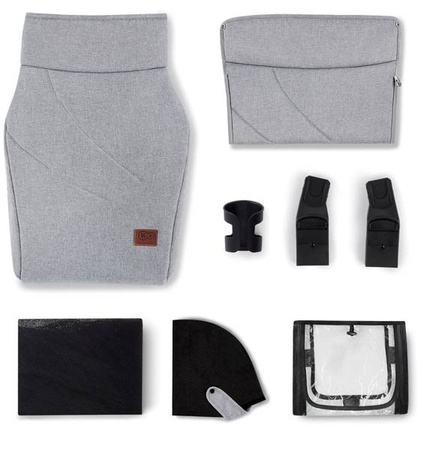 Kinderkraft Everyday Wózek Wielofunkcyjny 2w1 Denim