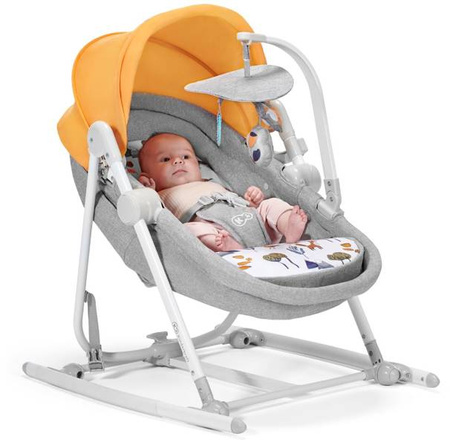 Kinderkraft Nola Leżaczek 5w1 Forest Yellow