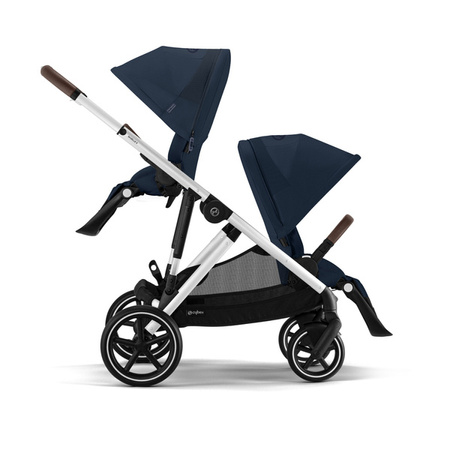 Cybex Gazelle S Wózek Spacerowy Rama Srebrna Ocean Blue