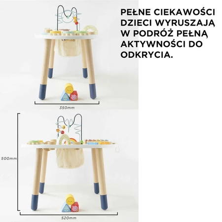 Le Toy Van Drewniany Stolik Edukacyjno-Sensoryczna