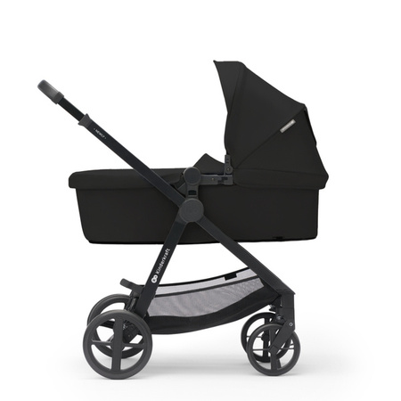 Kinderkraft Newly Mink Pro 3w1 Wózek Głęboko-Spacerowy + Fotelik Samochodowy 0-13kg Classic Black