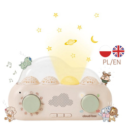 Cloud B Muzyczny Projektor Z Bajkami CloudBox - Wersja Polsko - Angielska