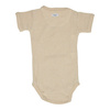 Lodger Body kopertowe niemowlęce krótki rękaw bawełniane beżowe Ciumbelle Ivory r. 74