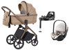 Carrello Vector CRL-6550 2025 Wózek Głęboko-Spacerowy + Britax Romer Baby-Safe Pro Fotelik Samochodowy 0-13kg + Baza