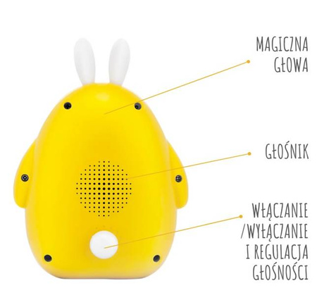 Alilo Króliczek Happy Bunny P1 Różowy