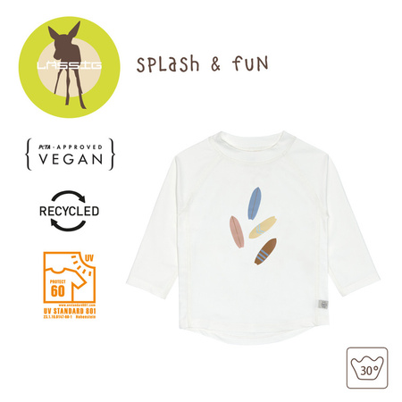 Lassig Koszulka z filtrem UV60 z długim rękawem Splash & Fun Deski surfingowe salt, rozm. 92