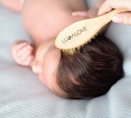 Lullalove Szczotka na Ciemieniuchę z Myjką - Jeże Zawody