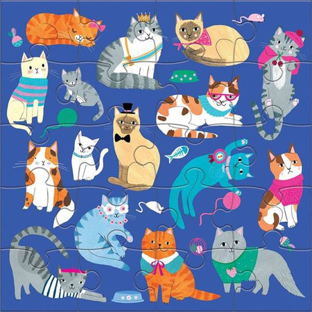 Mudpuppy Puzzle Magnetyczne Koty I Psy 4+