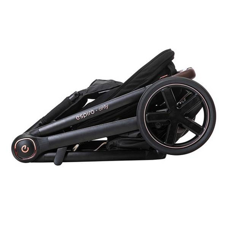 [OUTLET] Espiro Only 2023 Gel Wózek Głęboko-Spacerowy 2w1 117 Graphite Anthracite