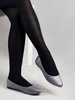 Noviti Rajstopy Bawełniane Gładkie Czarne 116-122