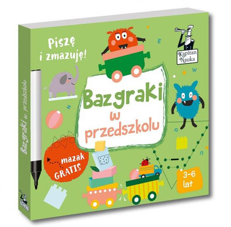 Kapitan Nauka Bazgraki w Przedszkolu 3-6 lat 