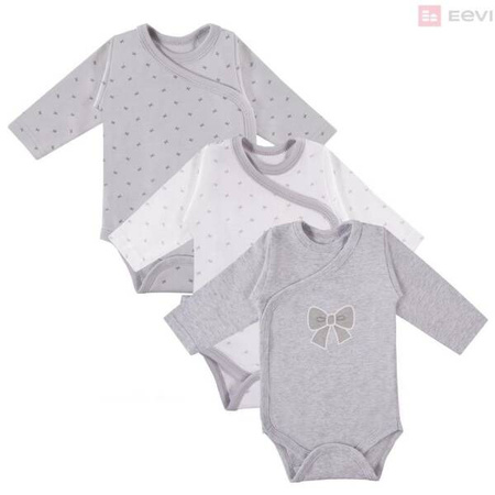 Eevi Body Tiny Długi Rękaw 3 Pak Rozmiar 62