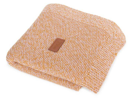 Ceba Baby Kocyk Dziany 90x90 cm Splot Francuski Rudy