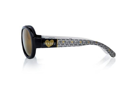 Shadez Okulary Designers Love Black Junior 3-7