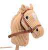 Holly Hobby Horse koń LUX na kiju dźwięk 80cm Beige