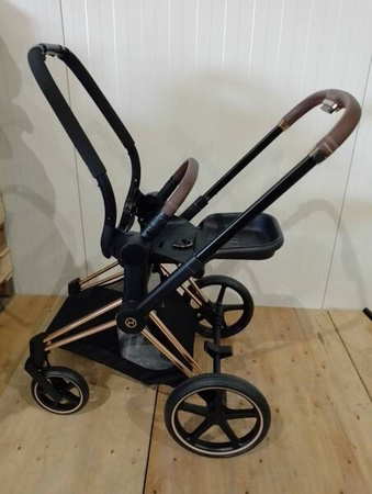 [OUTLET] Cybex Priam 4.0 Rama w Zestawie Ze Stelażem Siedziska Rose Gold