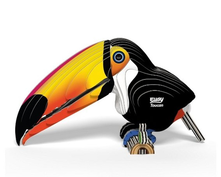 Eugy Eko 3D Układanka Ptak Tukan